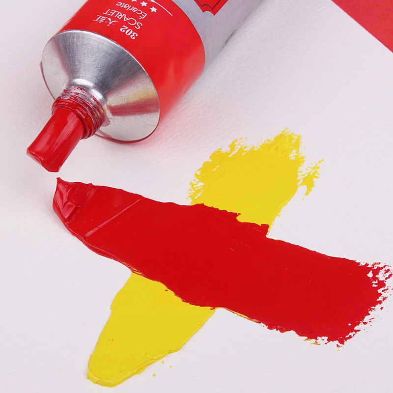 Marie's 200ml Paint Tool Painting Art Supplies Artist Student Drawing Art Color Paint Supplies Professional Oil Paints 50 Color