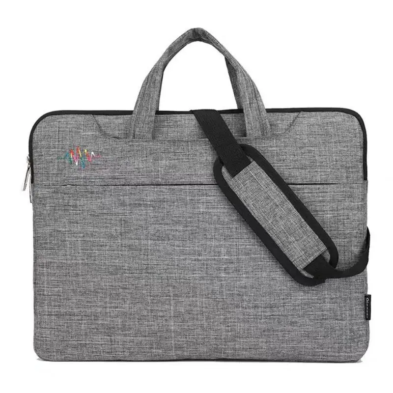 

15.6 inch Large Capacity Zipper Laptop Handbag Waterproof Travel Briefcase Business Large Capacity Zipper Laptop Handbag Daily