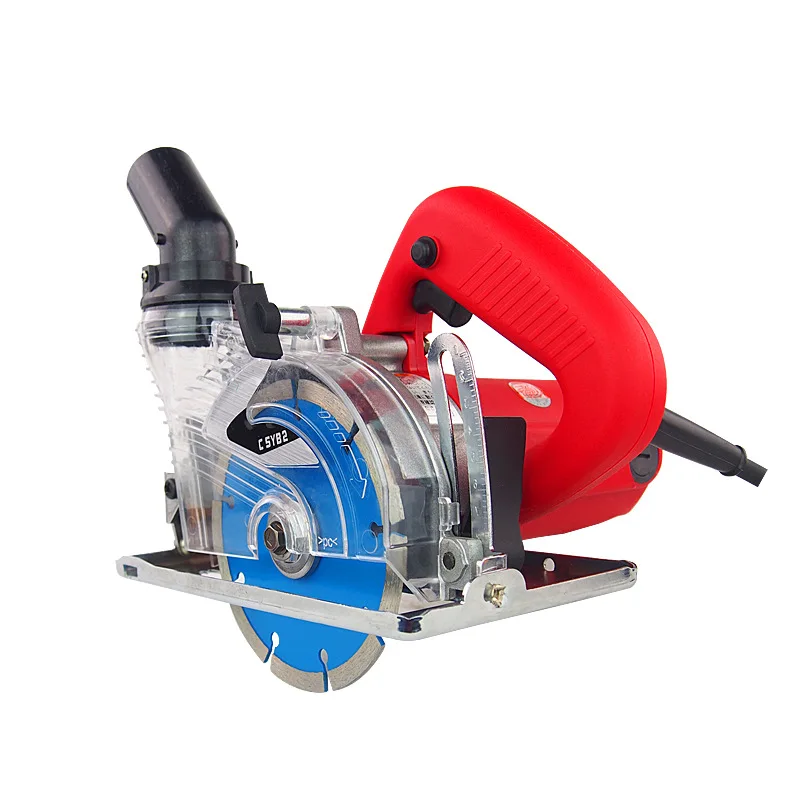 125Mm Dust-Free Sawing Wood Tile Slotting Cutting Machine Marble Electromechanical Circular Saw Woodworking Electric Saw