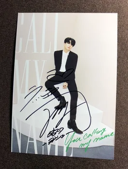 

signed GOT7 Choi Young Jae YoungJae autographed photo CALL MY NAME 5*7 1019O2