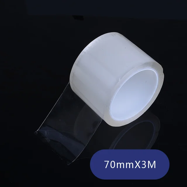 Car Door Protector Stickers Anti Scratch Transparent Nano Tape Auto Trunk Sill Scuff Protector Film Door Edge Protective 70mmX3M