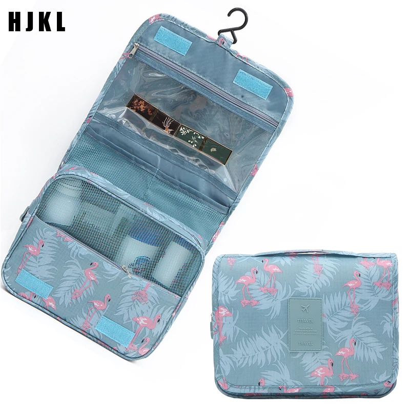 여행 메이크업 가방 고품질 여성 메이크업 가방 여행 화장품 가방 교수형 욕실 워시 가방 세면 용품 주최자 방수Travel