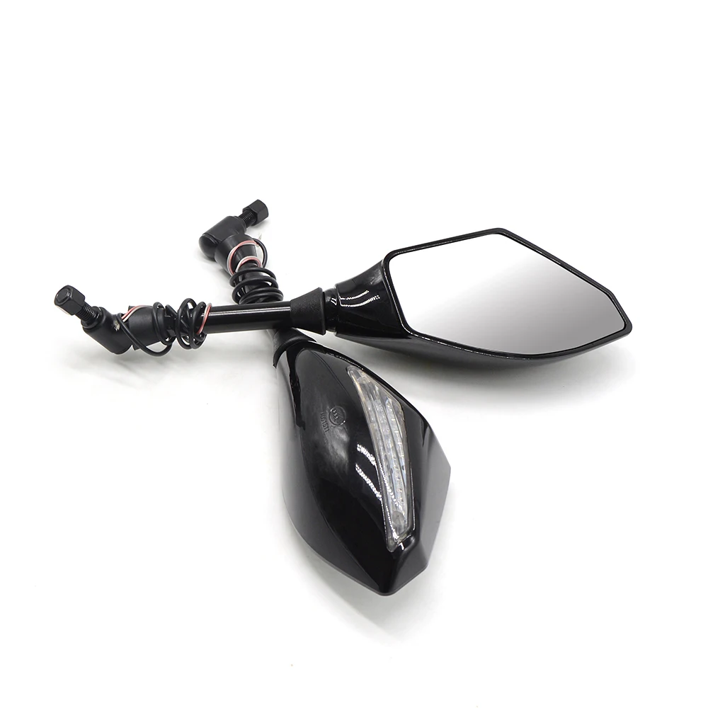 Мотоцикл светодиодный поворотник зеркало заднего вида для KAWASAKI NINJA 6R 9R 650R 250R 636/Yamah YZF R1 R6 R6S/SUZUKI GSXR 600 750 1000