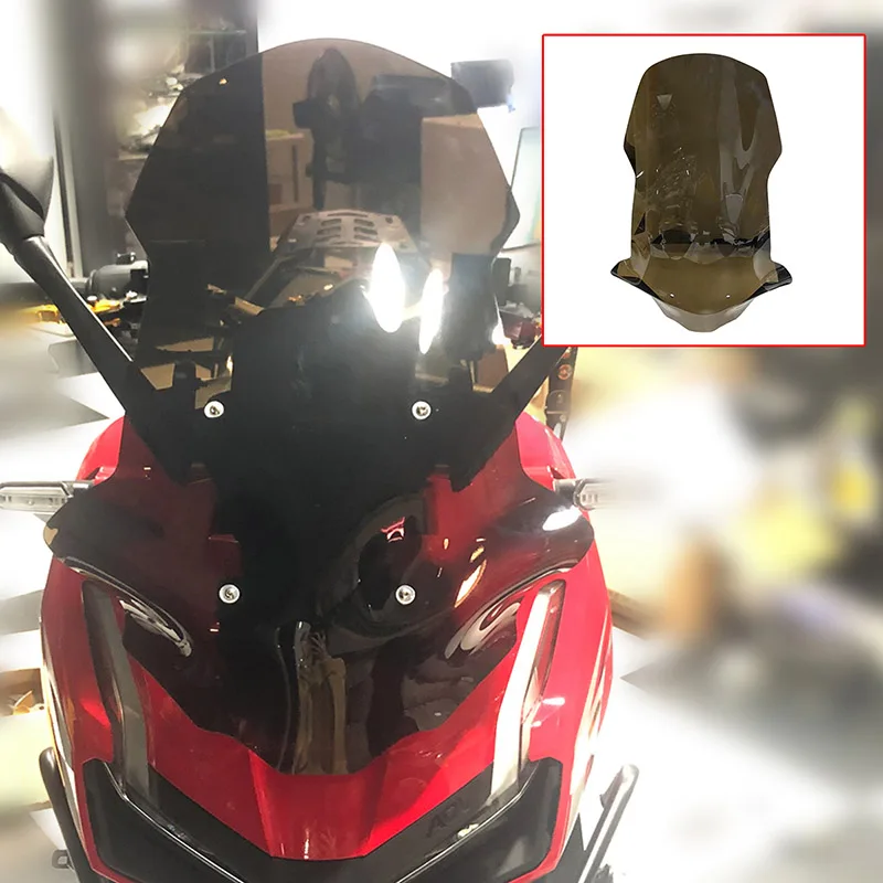 Ветровое стекло, дефлектор для Honda ADV 150 Semspeed, высокое качество, крепкое акриловое лобовое стекло