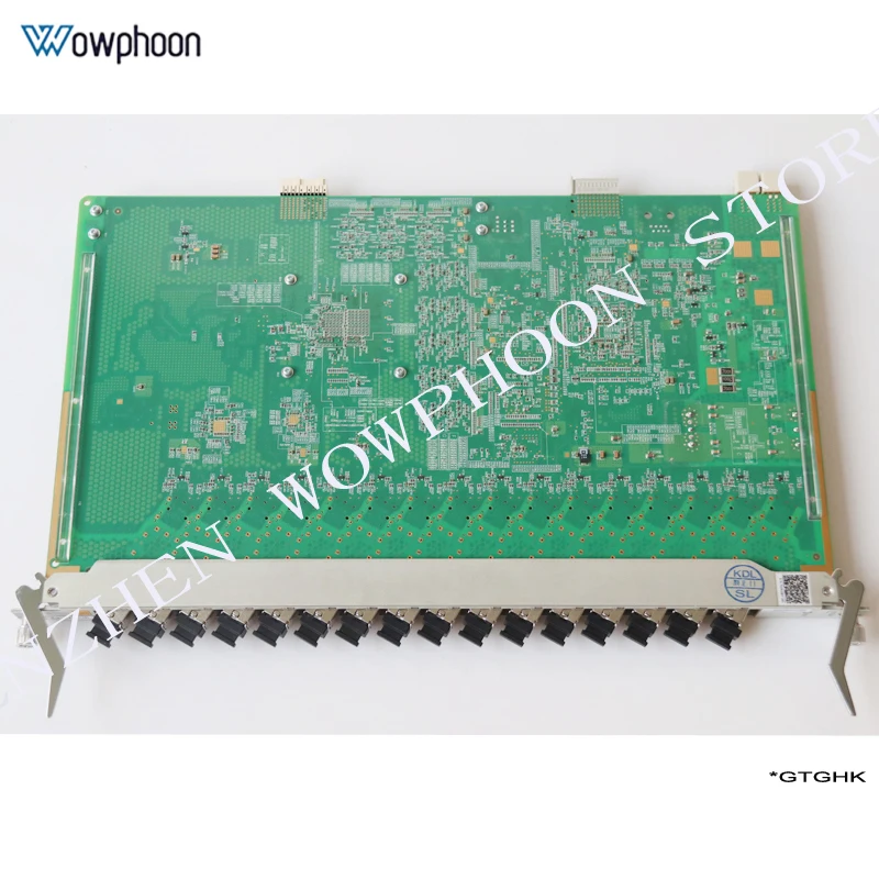 Placa de Interface de Versão Original da Placa de Serviço Gtghk de Zte c + Módulos Gpon Gtgh Portos Incluindo Sfp Olt 16 3 placa de serviço gpon gtgh gtghk de