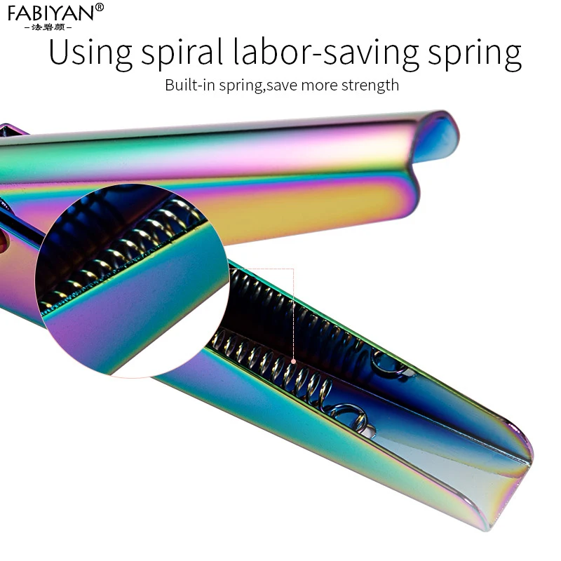 Rainbow Nail Art Clipper Edge Cutters Trimmer False Nail Tips Scissor Stainless Steel Manicure Tools
