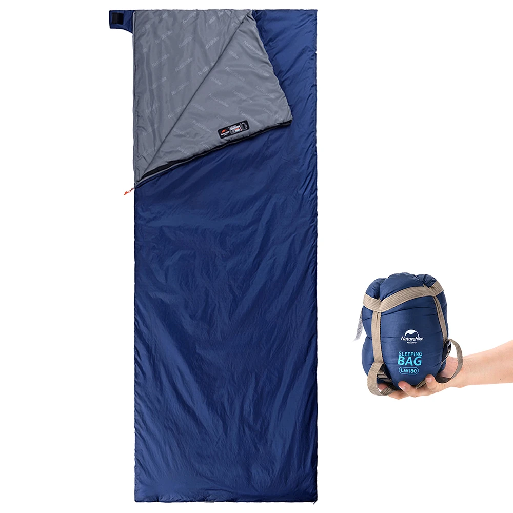 Naturehike открытый 98x33In спальный мешок легкий конверт спальный ленивый мешок Кемпинг Туризм одеяло демисезонный плед