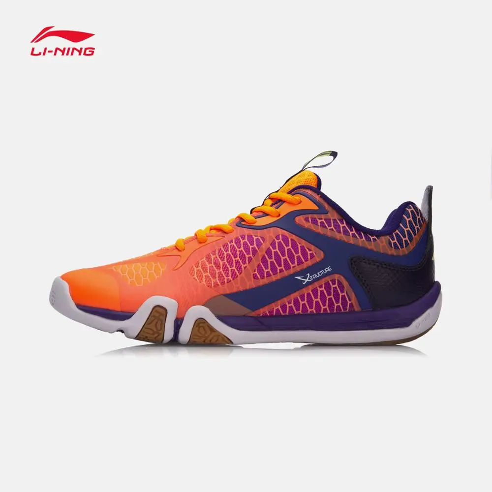 Туфли Li Ning мужские легсветильник для бадминтона дышащие Нескользящие кроссовки