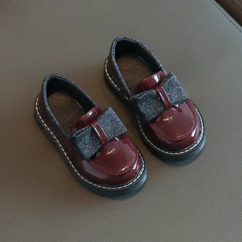 

Kids Shoes Girls Shoes Bowknot PU Leather Shoes Girls Loafers Girls Dress Shoes