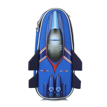 

3D Eva Aircraft Pencil Case For Boy Large Capacity Cute School Pencil Box High Quality Pen Case Pen Pouch Bag