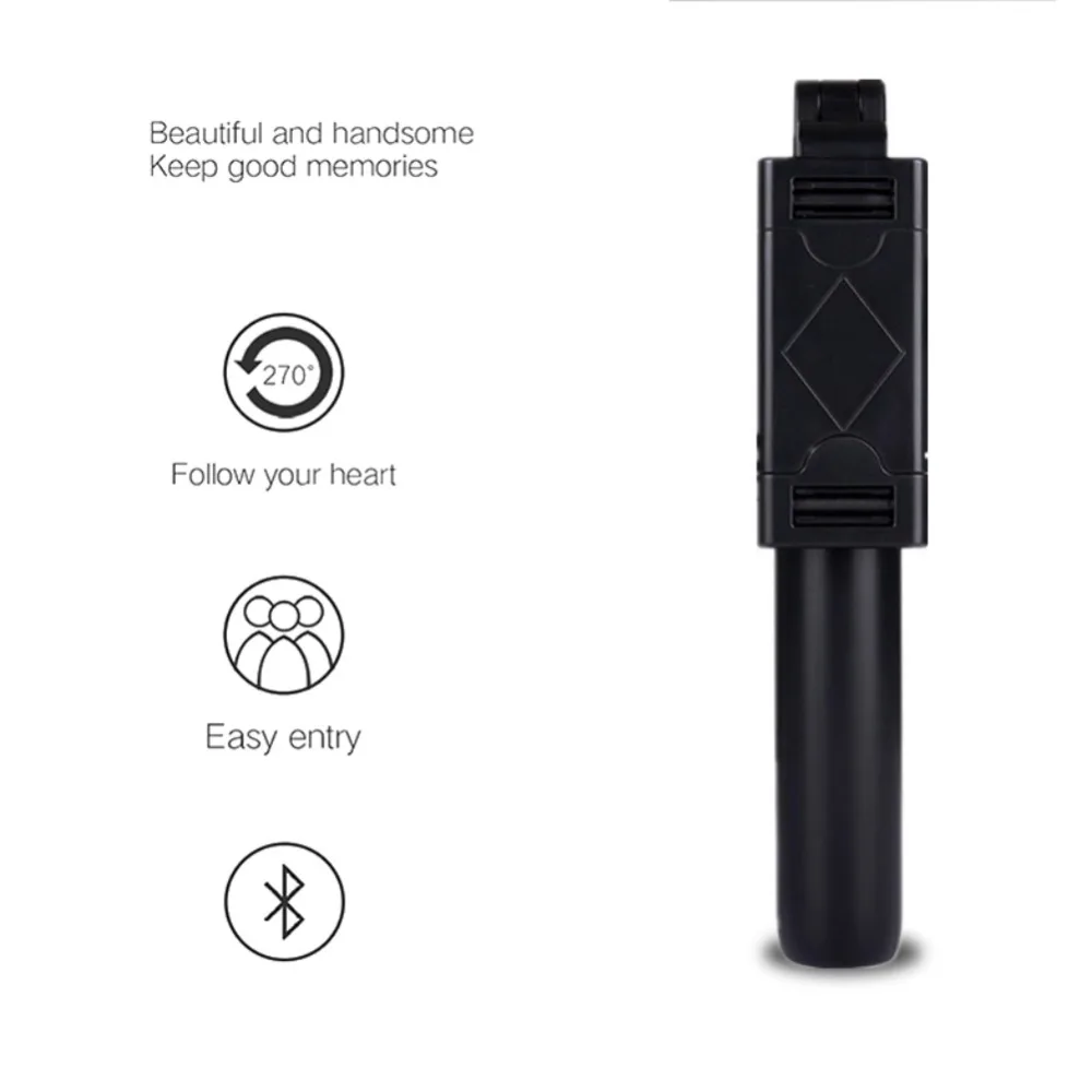 Bluetooth 4,0 селфи палка складной мини штатив с беспроводным затвором выдвижной монопод для Android 4,3 iPhone IOS 5,1 телефон