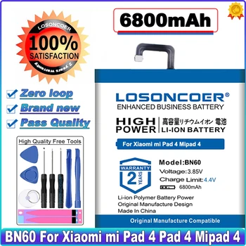 

Top New Arrivals 6800mAh BN60 High Capacity Battery for Xiaomi Pad 4 Mipad 4 Tablet PC