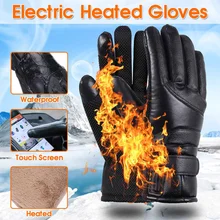 5 в 5,5 Вт перчатки с электрическим подогревом с питанием перчатки с подогревом для мужчин и женщин зимние уличные походные охотничьи