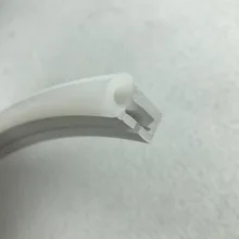 Размер: 10 мм* 23 мм, силиконовая матовая неоновая трубка, вид сбоку, используется для PCB Ширина: 10 мм; Угол луча 270 °