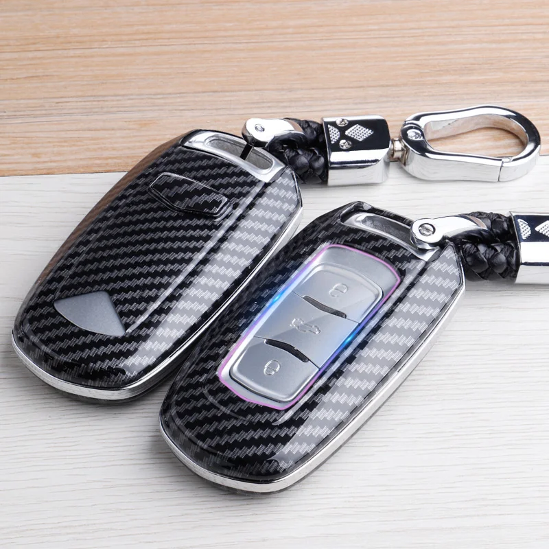 Чехол для ключей из углеродного волокна ABS Geely атлас Boyue NL3 EX7 Emgrand X7 EmgrarandX7 SUV GT GC9 borui