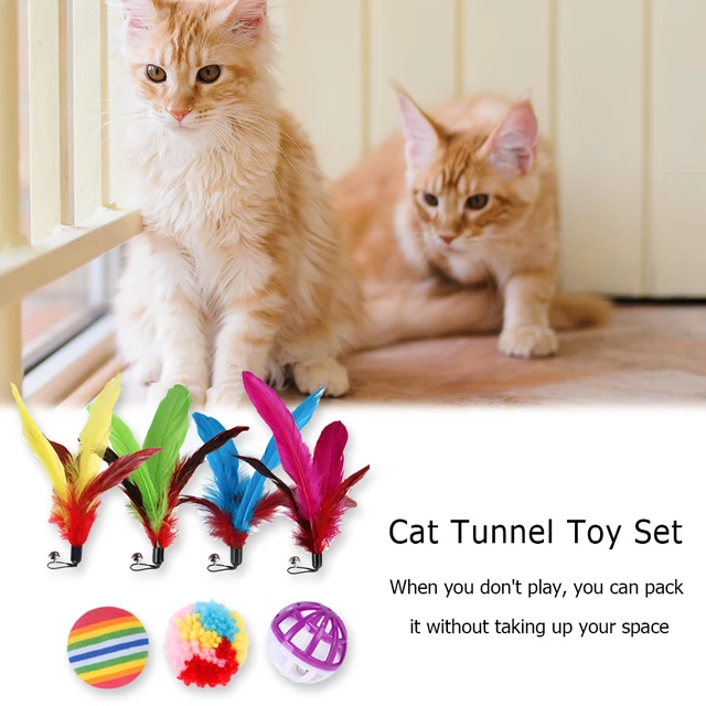 14 Pcs Kitten Tunnel Of Fun!  2