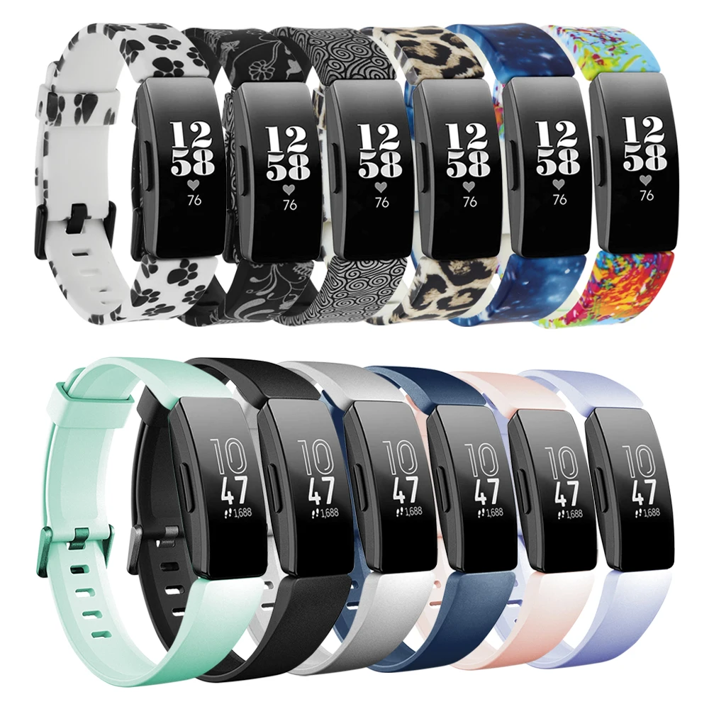 Мягкий силикон для Fitbit Inspire/Inspire HR/ACE2 Smartwatch Браслет Inspire аксессуары маленький