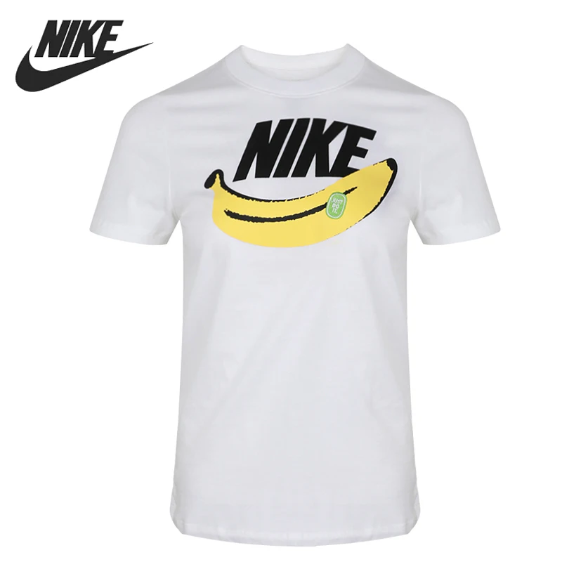 Оригинальный Новое поступление NIKE W футболка NSW SSNL принт 1 Женские футболки с