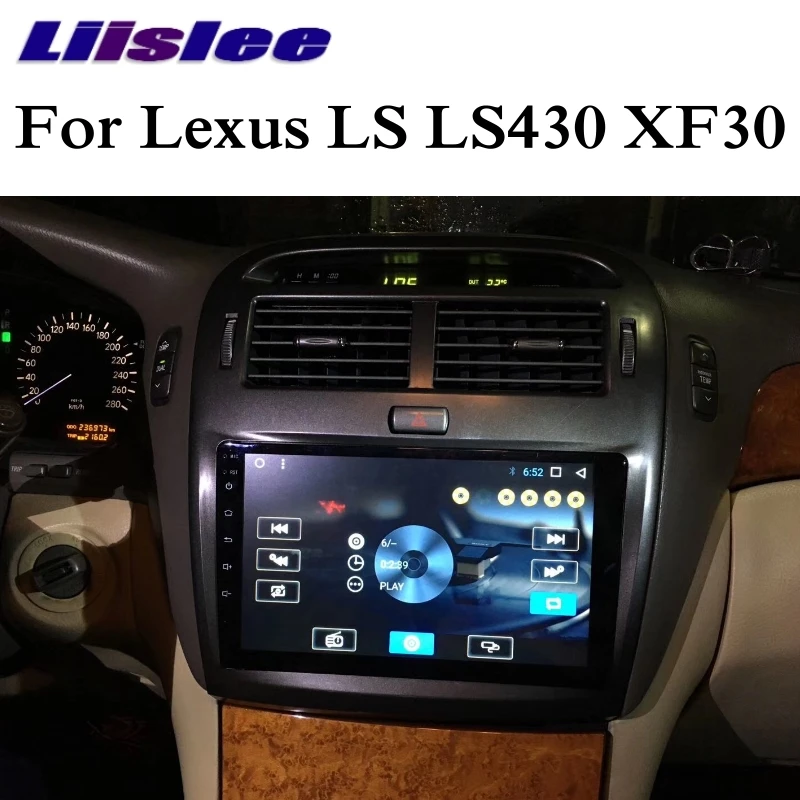 Автомобильный мультимедийный gps экран Радио стерео для Lexus LS LS430 XF30 для Toyota Celsior 2000~ 2006 беспроводной CarPlay навигация NAVI