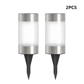 

2Pcs Solar Lawn Light Outdoor Energy Saving Lamp Waterproof Garden Landscape Light