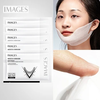 

Brand New 5pcs V Shaped Face Mask Lifting Slimming Thin Face Mask Face Lift Tools Hanging Ear Women Face Care Mask Maquiagem