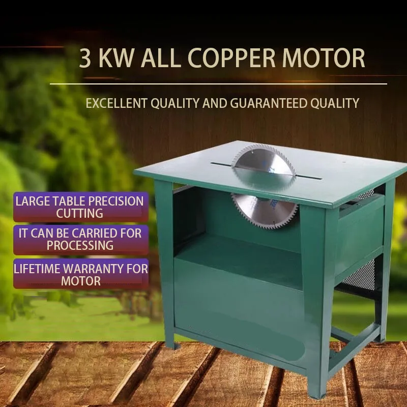 Woodworking Push Table Saw Electric Tool Mechanical Decoration Dust-free Saw Multi-functional Hand Push Cutting Saw Table