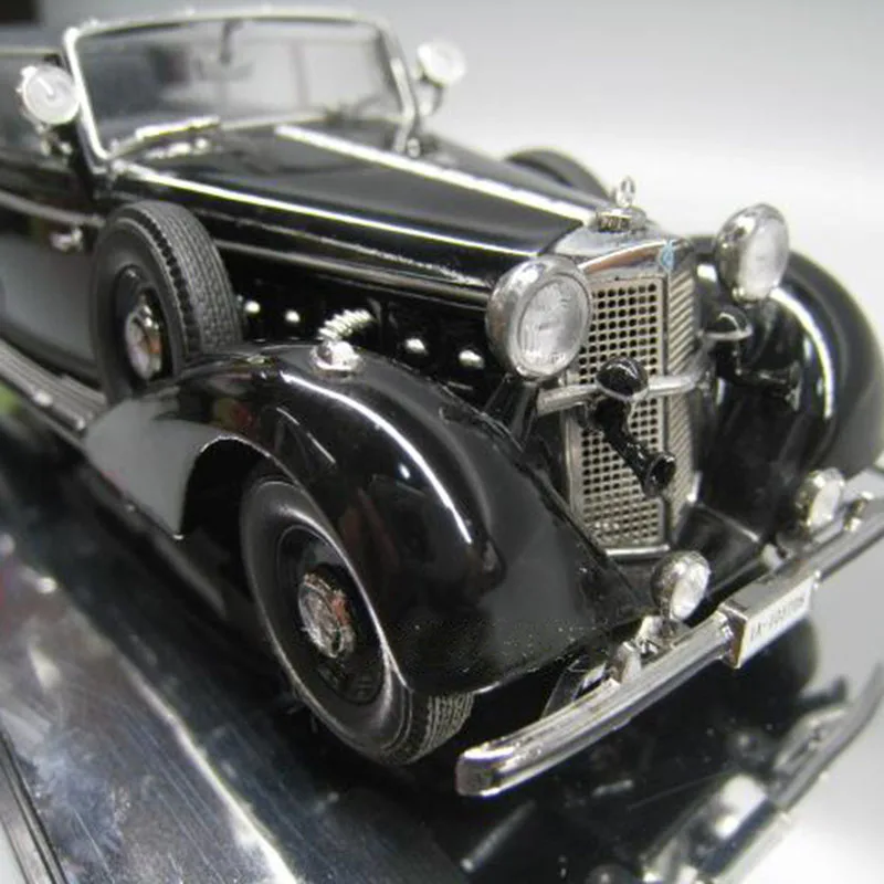 1/43 770K ретро имитация литья под давлением из сплава, коллекционное издание, модель автомобиля, главный автомобиль или коллекционное украшение, подарок