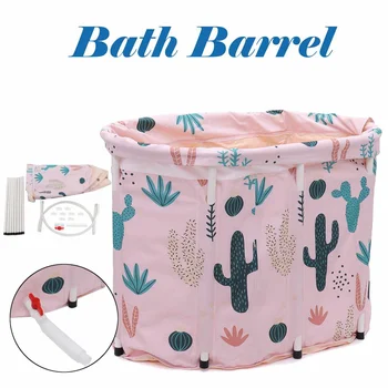 

Foldable Foot Tub Portable Bath Bag Wash Basin Water Bucket Large Capacity Bathing Feet Massage Washing Tub For Outdoor Travel