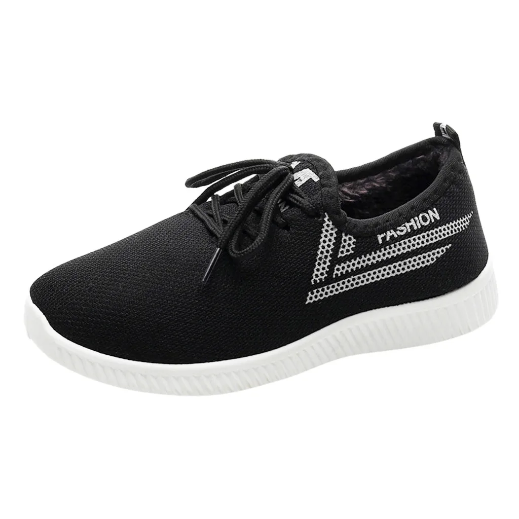 Женские кроссовки SAGACE модные повседневные Нескользящие теплые на плоской