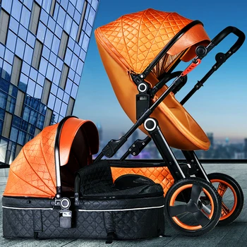 

Baby Stroller newborn baby walker High Landscape Stroller baby pushchair pram tricycle for baby 0-36 months Free shipping