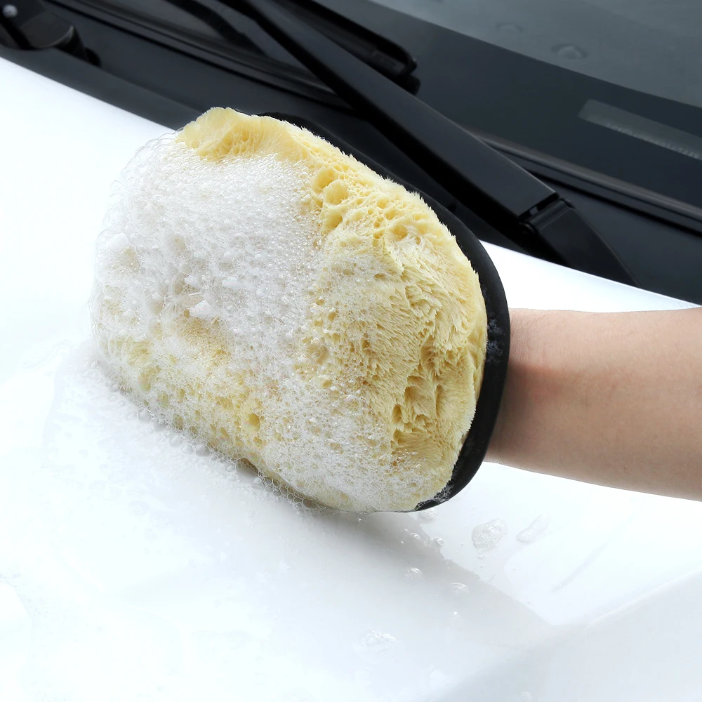 Car Washing Wool Gloves Cleaning Tools For Toyota Corolla Avensis Yaris Rav4 Auris Hilux Prius Prado Camry 40 Celica | Автомобили и