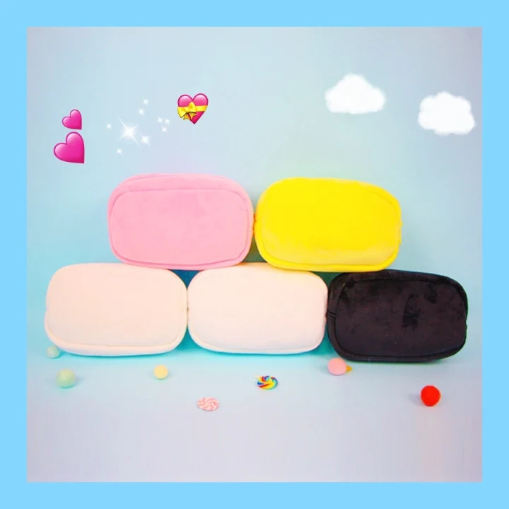 Cartoon Hello Kitty My Melody Cinnamoroll Pompompurin BadBadtz-maru Cosmetic Bag Storage Toiletry Bag Makeup Bag Pencil Case