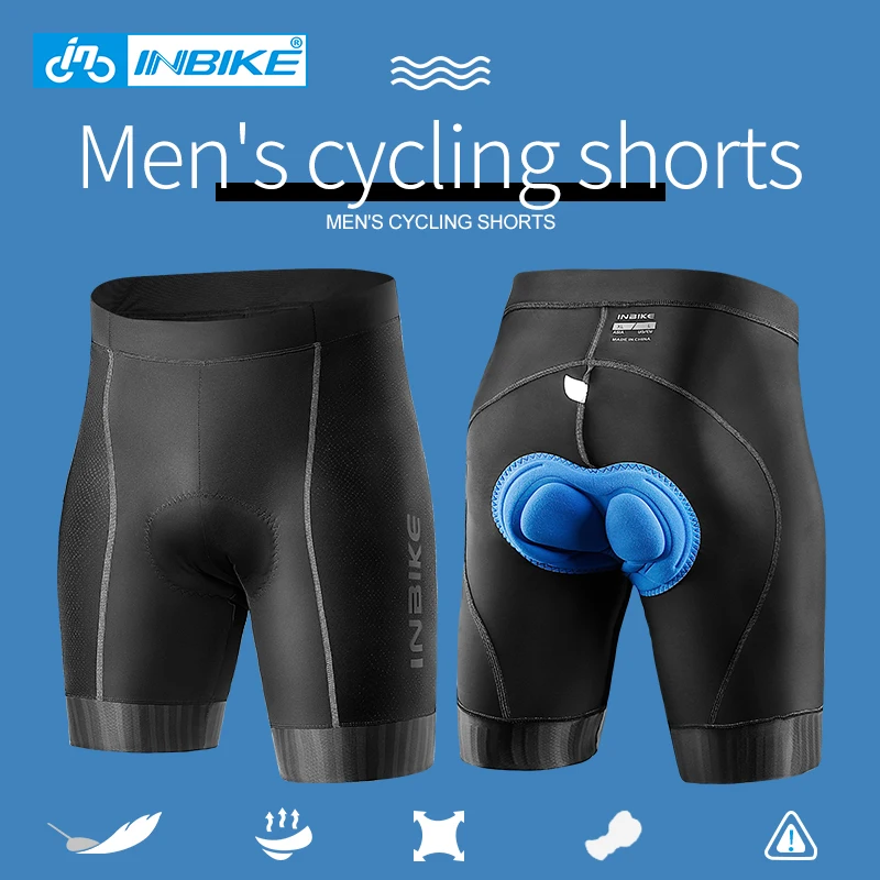 Padded Lightweight Bike Shorts for Men Breathable Cycling Shorts 