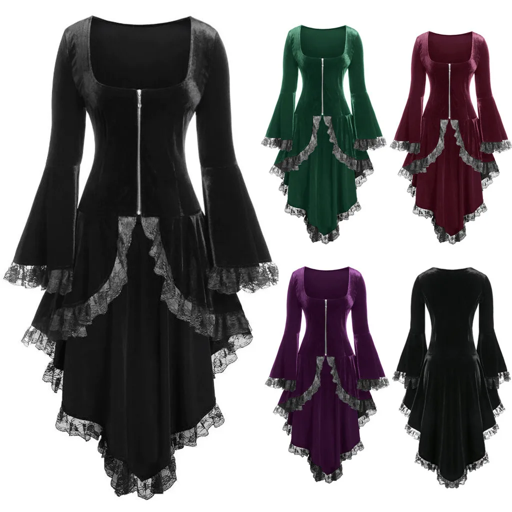 Модная женская куртка размера плюс с кружевными расклешенными рукавами топы