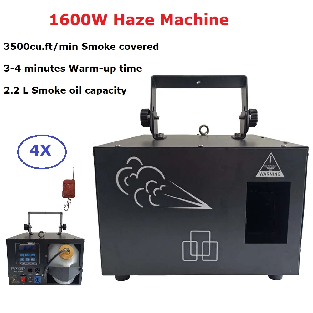 1600W Mist Haze Machine 2.2L Smoke Oil Capacity Stage Fog Dj Equipment Disco Laser Projector For Party KTV | Лампы и освещение