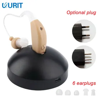 

Hearing Aid Rechargable BTE Mini Digital Portable Invisible Sound Amplifiers Wireless Elderly Deaf Care Adjustable Tone Ear Aids