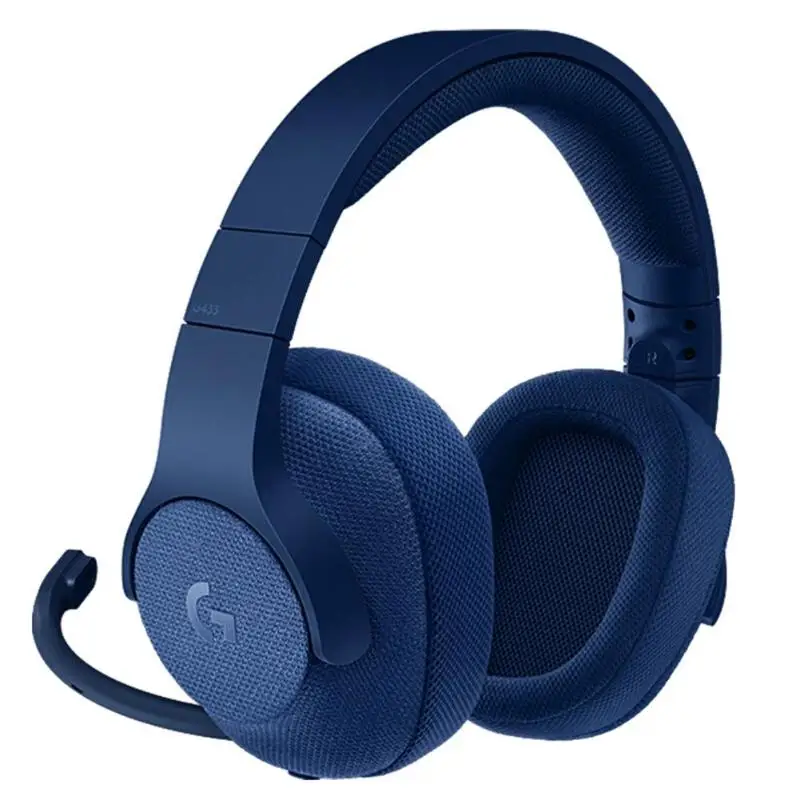 Проводные наушники logitech G433 X 7,1, игровая гарнитура для ПК, PS4, Xbox, периферийные аксессуары для компьютера