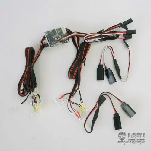 LESU светодиодный светильник системы для 1/14 DIY Tmy Sca R470 R620 тягач самосвал TH15097