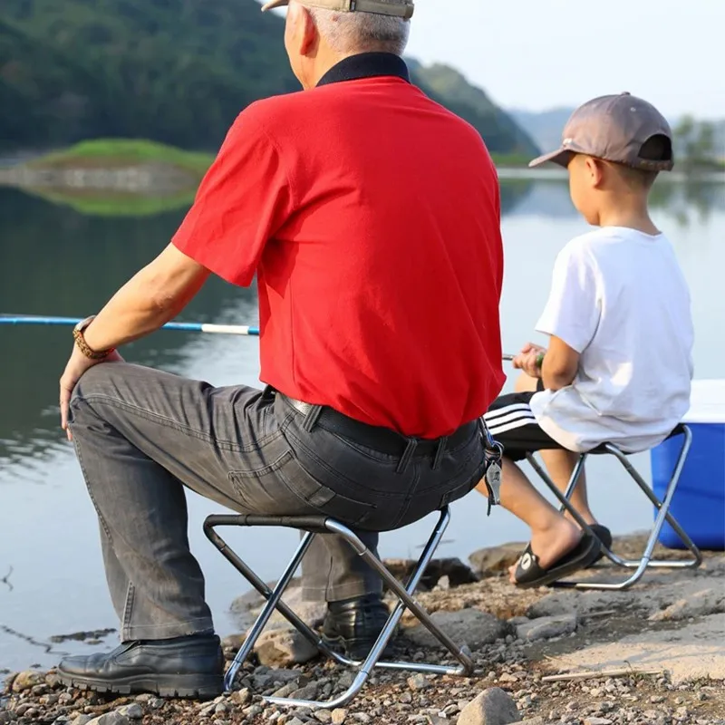 

F5 Folding Small Stool Bench Stool Portable Outdoor Mare Ultra Light Subway Train Travel Picnic Camping Fishing Chair Foldable