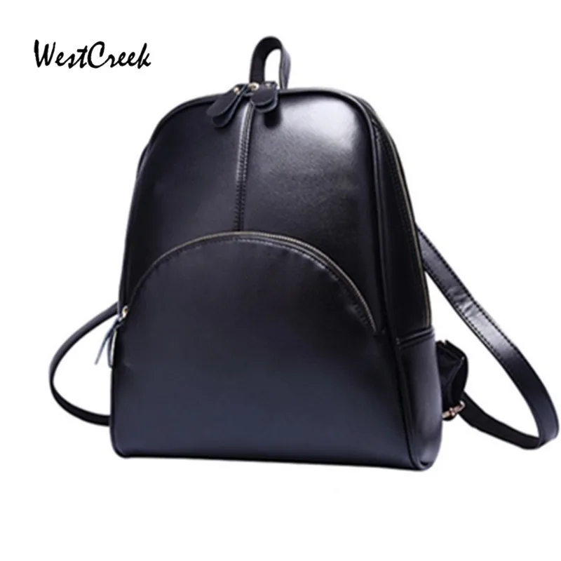WESTCREEK, брендовые рюкзаки из искусственной кожи, модные сумки, женский рюкзак, школьная сумка, женский рюкзак, школьные сумки для девочек-подростков