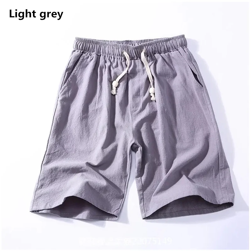 smart casual shorts DYXUE Brand 2022 New 100%Cotton Summer High Quality Casual Shorts Fashion Bermuda Beach Breathable Men's Home Male Classic Solid best casual shorts Casual Shorts