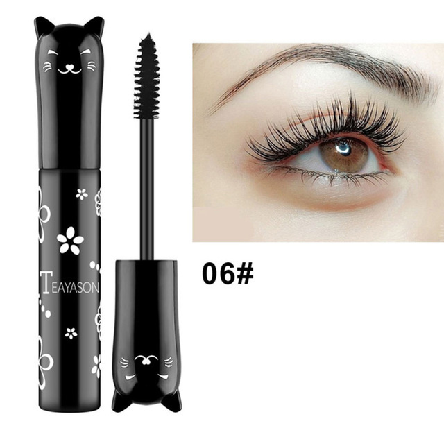 Eyes Makeup Color Mascara  Waterproof Fast Dry Cute Lengthening Curling Cosplay Purple Black White Ink  Cosmetic TSLM1