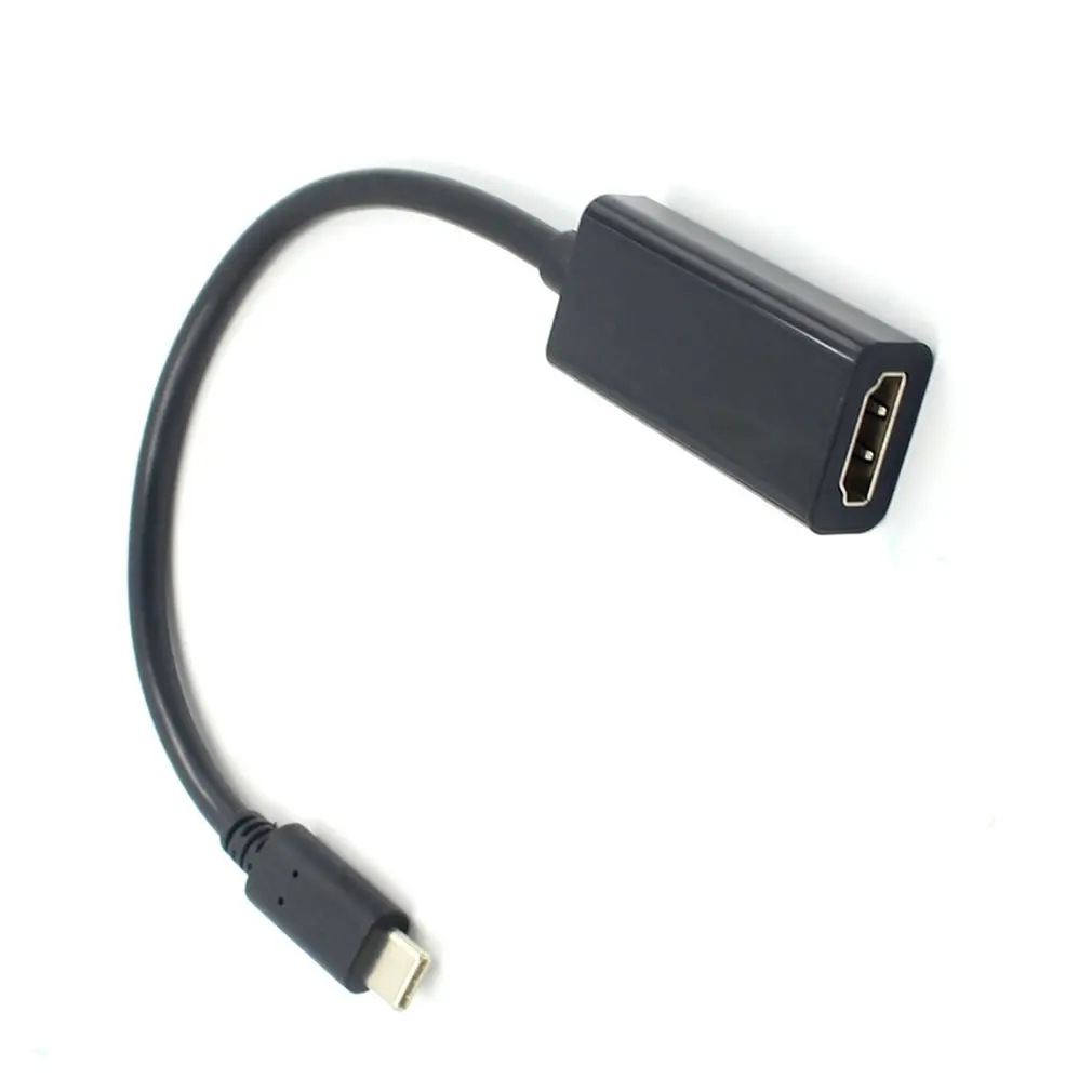 USB Type C to HDMI Adapter USB 3.1 USB-C to HDMI Adapter Male to Female Converter for MacBook2016/Huawei Matebook/Smasung S8