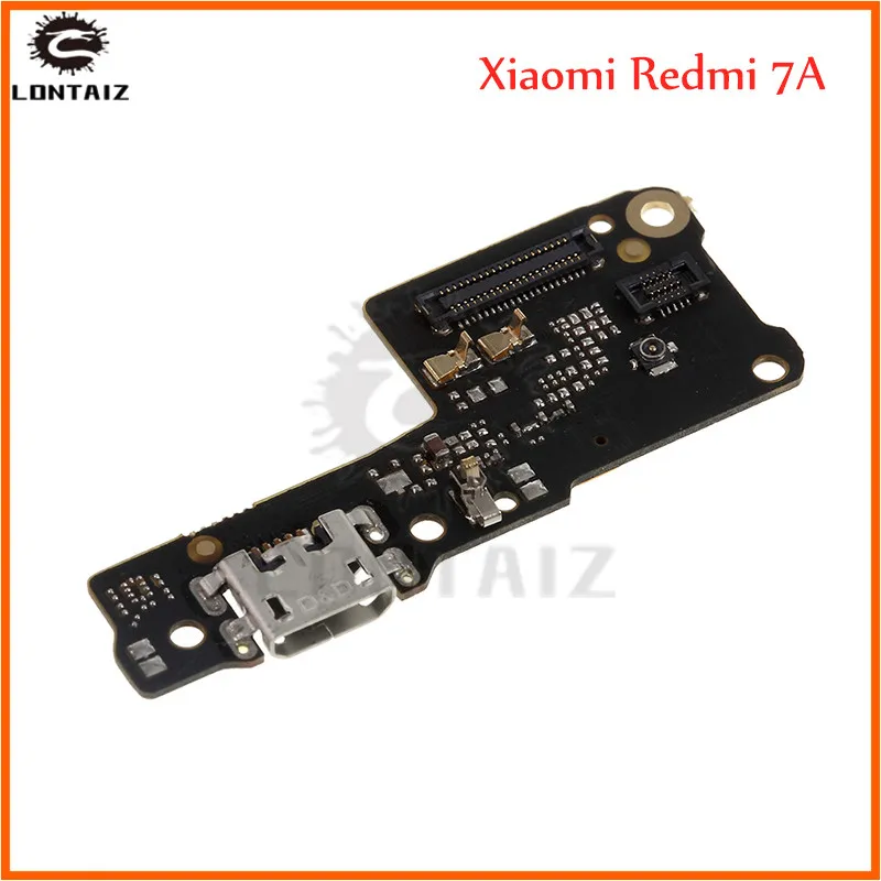 

New Microphone Module+USB Charging Port Board Flex Cable Connector Parts For Xiaomi Redmi 7A Replacement