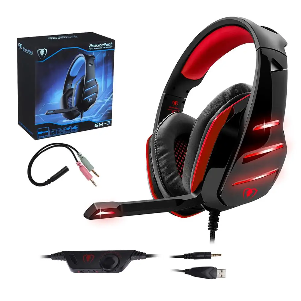 Microphone Beexcellent Gaming Headset Ps4 Setup Beexcellent Gm-3