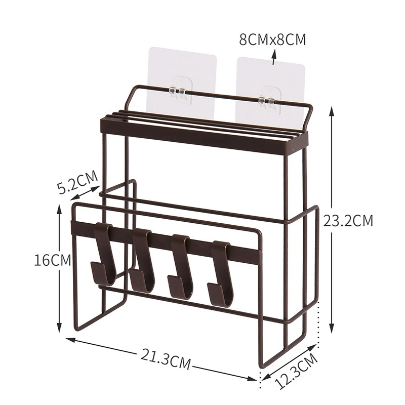 

Hot New Cutting Board Organizer Holder Knife Block Wall Mounted Storage Hooks Kitchen Accessories Utensil Holder Knife Stand