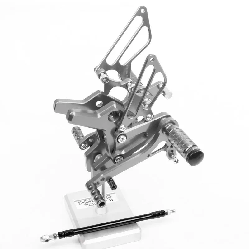 SMOK педаль мотоцикла для Kawasaki Z750 2004 2005 2006 алюминиевый сплав Rearset подножки черный серебристый красный синий зеленый