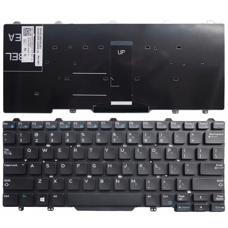США клавиатура для ноутбука Dell Latitude 3340 3350 E5450 E7250 E7450 094F68 94F68 41MMG
