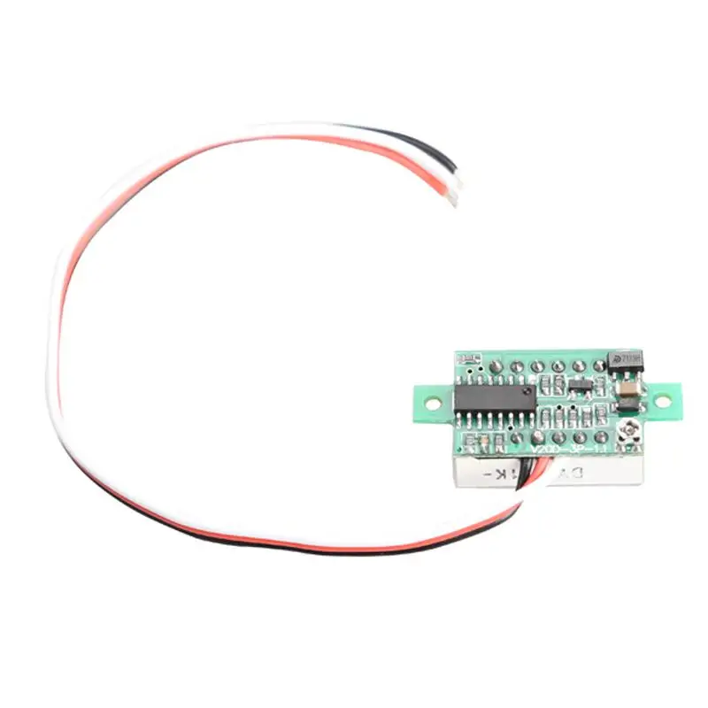 Мини цифровой вольтметр DC0-100V светодиодный панель Вольт Напряжение измеритель тока тестер с тремя проводами дисплей точность