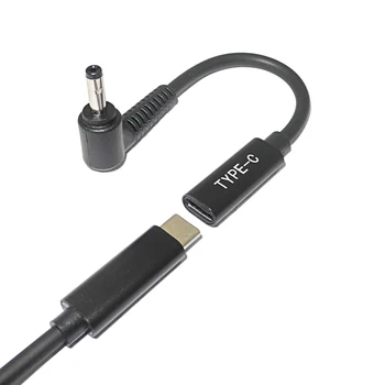 

USB 3.1 Type C USB Female to DC 4.0*1.7 Male Power Charger Adapter Connector Adaptor for Lenovo Asus BenQ PD Notebook